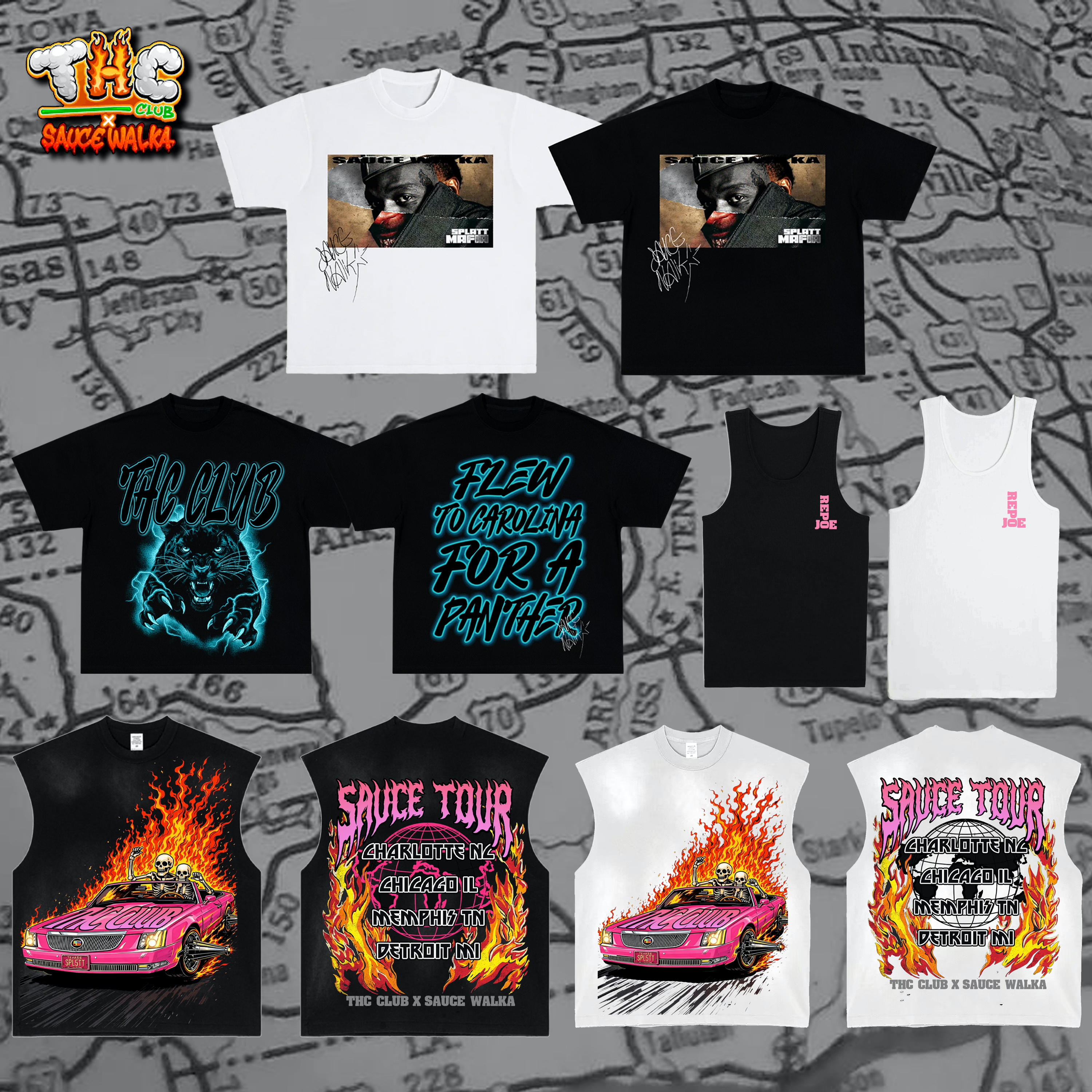 THC Club × Sauce Walka